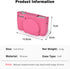 MUZIRI KINOKOO Camera Case for Canon PowerShot SX740 SX730 HS Camera - Soft Silicone Bag for Canon SX730 SX740 HS Camera with Removeable Lens Cove...