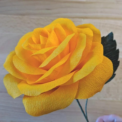 Yellow Crepe Crepe Paper Roll Streamer - 81 ft (Pack Of 1) - Perfect For Parties, Decorations & Events...