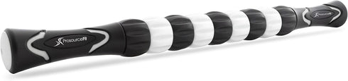 Prosource Fit Massage Stick Roller, 18” Handheld, Portable Self-Myofascial Release Tool for Relief from Muscle Pain/Cramps in Calves, Shins, Thigh...