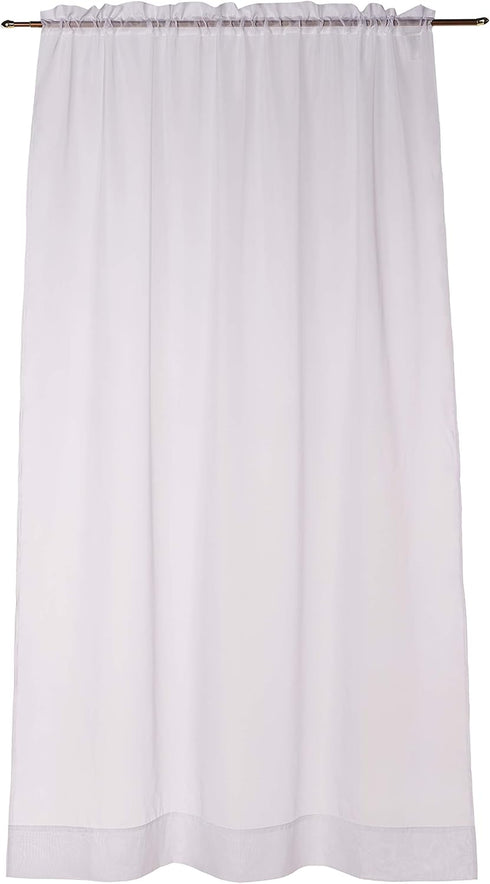 Stylemaster Elegance Sheer Voile Panel, 60" x 84", White...