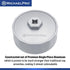 MichaelPro 84.4mm Oil Filter Cap Wrench Compatible with Mercedes-Benz, Dodge and Jeep 3.0L V6 Diesel Engines, 14 flutes, Easily Remove Stubborn Oi...