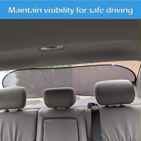 Rear Window Sunshade?2win2buy Car Sun Protector Maximum UV Protector for Rear Facing Car Seats, Passengers & Pets with Suction Cups Fit Most of Ve...