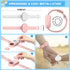 2 Pack Smart Tag 2 Bracelet Waterproof, Full Cover Silicone Wristband Compatible with Samsung Galaxy SmartTag2, SmartTag 2 Watch Band Hidden Holde...