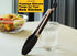 9-Inch Serving Tongs Silicone Tongs, Set of 3 (Black White Gray)...