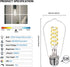 BORT Dimmable LED Edison Bulbs, 6W Equivalent to 60W Vintage Light Bulb, E26 5000K ST58/ST19 LED Bulbs, Antique Flexible Spiral LED Filament Light...