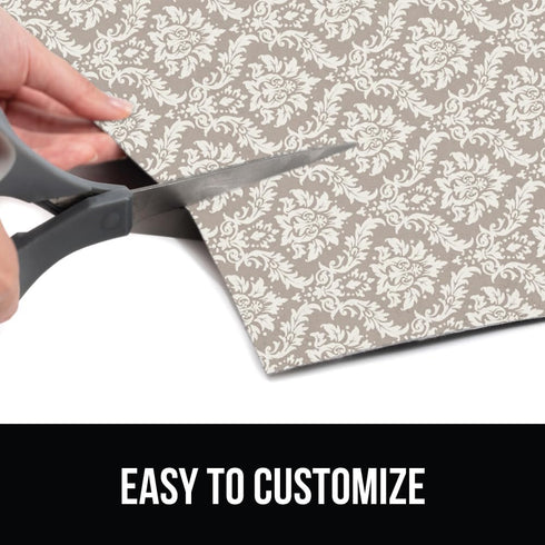 GORILLA GRIP LeakGuard Non-Adhesive Under Sink Mat for Kitchen Cabinet, 24x40, Waterproof Quick Dry Shelf Liner, Durable Absorbent Felt Mats for B...