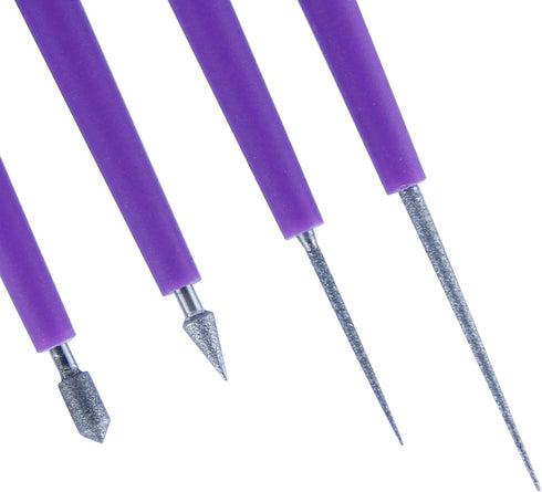 4PCS Bead Reamer, Diamond Tipped Bead Reamer Tool for Jewelry Making, Jewelry Making Tools...