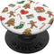 Christmas Gingerbread Pattern Cookie Xmas PopSockets Standard PopGrip...