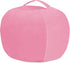 Posh Stuffable Kids Stuffed Animal Storage Bean Bag Chair Cover - Childrens Toy Organizer, Large 38" - Solid Pink...