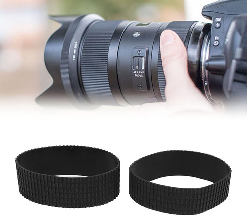 Camera Lens Rubber, Recise Zoom and Focus Grip Rubber Set for Nikon AF S 70?200mm F 2.8G ED VR II Replacement Rubber......