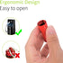 3Pcs Portable Keychain Pill Holder,Waterproof Pill Organizer,Aluminium Mini Pill Box Travel,Small Pill Holder with Keychain for Emergency & Nitrog...