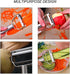 Ultra Sharp Vegetable Peeler?Stainless Steel 2 in 1 Julienne Vegetable Peeler Perfect for Carrot Potato Cucumber Gadget Vegetable Fruit (Silver)...