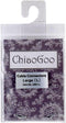 ChiaoGoo Cable Connectors for Spin or Twist Interchangeable Large Knitting Needle Set 2501-L...