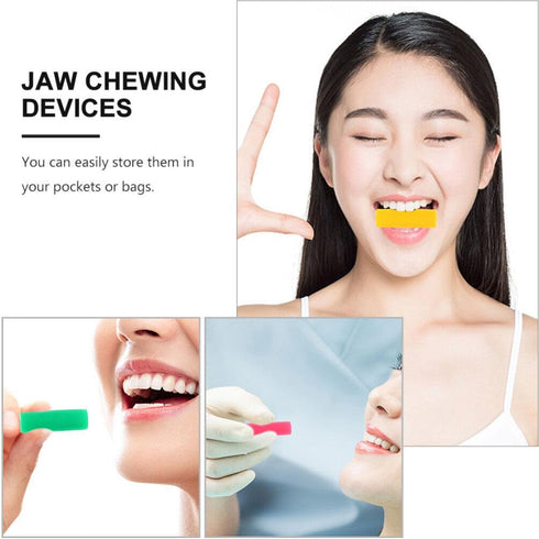 VICASKY 8pcs Orthodontic Aligner Chewies Teeth Bite Training Jaw Muscle Exerciser Oral Care Tool for Aligner Chompers Aligner Trays Seaters...