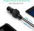 Car Charger, Arteck 40W/8A PD USB-C/Quick Charge 3.0 USB Port Adapter with 2 USB Port, Compatible with iPhone 15 15 Pro 14 Plus 14 Pro Max13 12 11...
