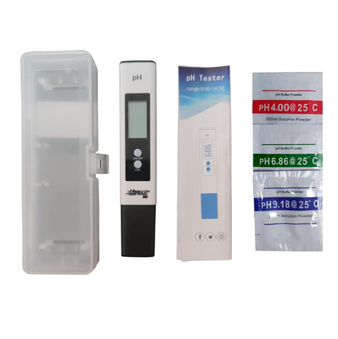 Water Tester PH Meter, Digital PH Meter 0.01 PH High Accuracy Water Quality Tester with 0-14 PH Measurement Range for Household Drinking, Pool and...