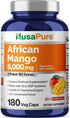 NusaPure African Mango Extract 5,000 mg per Veggie Caps 180 Capsules (Non-GMO, Gluten Free)...