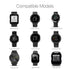 TUSITA Charger Compatible with Garmin Forerunner 35 35J 230 235 630 645 Music 735XT, Approach G10 S20, Vivomove HR, ForeAthlete 35J, Lily - USB Ch...