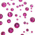 FUCHSIA (502) hot pink 144 pcs Swarovski 2058/2088 Crystal Flatbacks rose pink rhinestones nail art assorted mixed with Sizes ss5, ss7, ss9, ss12,...