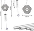 Paw Print Wind Chimes for Outside with Wind Spinners,Hanging Decor for Garden Patio Backyard Porch,Dog Cat Pawprint Memorial Windchimes,Gifts for ...