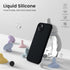 ORNARTO Compatible with iPhone 14 Case 6.1, Slim Liquid Silicone 3 Layers Full Phone Covered Soft Gel Rubber Case Protective Phone Cover 6.1 Inch-...