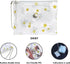 Case for Fujifilm Mini 12/11/9/8 Instant Camera Protective Bag with Transparent Shoulder Strap (Real Flower - Pink)(No Camera)...