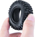 RC-Hub 4PCS 1.0" Crawler Tires Micro Rubber Tires for 1/24 Axial SCX24 90081 AXI00001 AXI00002 AXI00005 AXI00006 RC Crawler Car (50mm)...