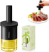 oil dispenser Bottle with Heat Resistant Brush?Glass oil dispenser for Kitchen?Oil Container with Silicone Basting & Pastry Brush for Cooking BBQ ...