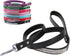 Scicalife PU Leather Dog Leash Training Walking Pet Leash Products Colorful Walking Leashes with Sparkly Studded Rhinestone for Cats or Dogs (Blac...