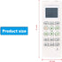 KKG9A-C1 KKG9B-C2 Replace AC Remote Control Compatible with Mirage/Agratto/Changhong Air Conditioner...