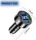 Fast Car Charger,4 Ports Cigarette Lighter USB Charger with LED Voltmeter,PD3.1/Super Port Car Charger Adapter Fast Charging,Compatible with iPhon...