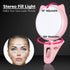 OURRY Selfie Clip on Ring Light, Mini Rechargeable 9 Level Adjustable Brightness Modes with 32 LED, 2-8 Hours, USB Flash Lighting for iPhone/Andro...