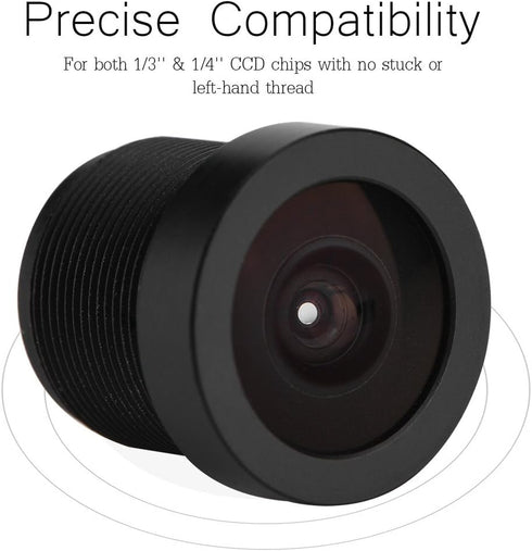 Sonew 2.1mm Fisheye Lens, 160 ° * 0.5 IP Camera Any Version of Raspberry-pi for 1/3 '' & 1/4 '' CCD Chips...