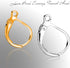 BronaGrand 100pcs Lever Back Earring French Hook Ear Wire Open Loop for Jewelry Making,Gold and Silver...