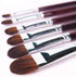 Transon Red Sable Filbert Paint Brushes 6pcs for Watercolor, Acrylic, Oil, Tempera and Gouache Painting...
