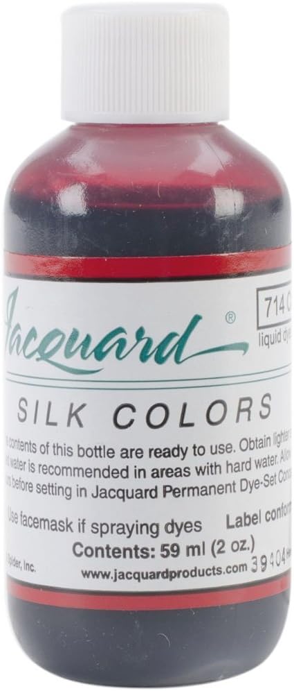 Jacquard Products Jacquard Silk Colors Dyes, 2-Ounce, Carmine Red...