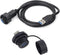 PENGLIN Waterproof USB 3.0 Cable, USB Male to Female Panel Mount Connector with USB Male to Male Extension Cable, USB3.0 Connector Set(Type A Fema...