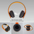 PowerLocus Wireless Bluetooth Over-Ear Stereo Foldable Headphones, Wired Headsets Rechargeable with Built-in Microphone for iPhone, Samsung, LG, i...