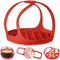 Pressure Cooker Sling, Silicone Bakeware Sling for 6 Qt/8 Qt Instant Pot, Ninja Foodi and Multi-function Cooker Anti-scalding Bakeware Lifter Stea...
