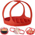 Pressure Cooker Sling, Silicone Bakeware Sling for 6 Qt/8 Qt Instant Pot, Ninja Foodi and Multi-function Cooker Anti-scalding Bakeware Lifter Stea...
