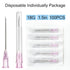 100Packs 18Ga 1.5inch, Lab Dispensing Accessories, Measurement, Refilling Inks...