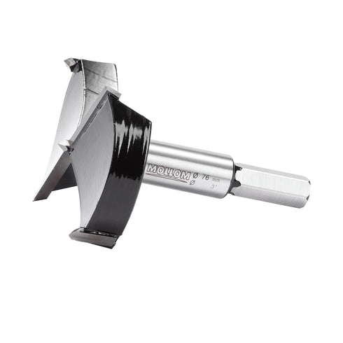 3" (76mm) Forstner Drill Bit for Precise Woodworking with Durable YG8 Carbide Thickness of 2.0mm,This Hinge Cutter Tool is Ideal for Hard Wood, Pl...