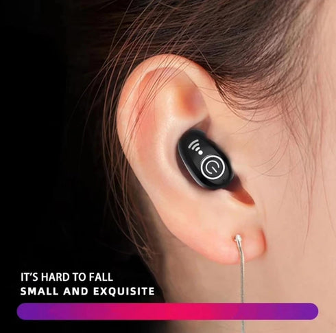 New Mini Headset S650 Bluetooth Single Ear (Black)...