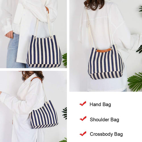 Women's Tote Bag Small Canvas Shoulder Bag Hobo Bag Daily Working Handbag...