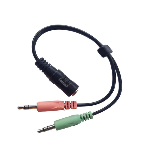 ienza PC Adapter Cable Y-Splitter Cord Wire for AstroA10 A10 A40 Turtle Beach HyperX Cloud SteelSeries Sennheiser Razer & Other Gaming Smartphone ...