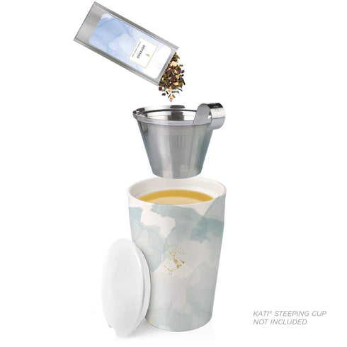 Tea Forte Wellness Tea Assortment Single Steeps Loose Leaf Premium Tea Gift Set Sampler, 15 Count 3 of Each Assorted Blends, Pre-Portioned Single ...