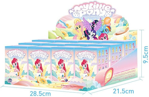 POP MART My Little Pony Leisure Afternoon Series, My Little Pony Blind Box Figures, Random Design Action Figures Collectible Toys Home Decorations...