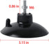 HSTECH (4 Pcs) Black French Fry Suction Cup Feet Compatible with Industrial Commercial French Fry Cutter...