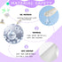 Kids Ice Pack, Hot or Cold Pack Gel Cooling Pad, Reusable for Injuries Medical Health,Swelling and Pain Relief, Tired Eyes, Child Injury, Headache...