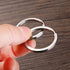 Swpeet 60 Pcs Assorted Multi-Purpose Metal Keychain Rings Split Keyrings Flat O Ring for Home Car Keys Attachments Keys Pendants - 20mm, 25mm, 30m...
